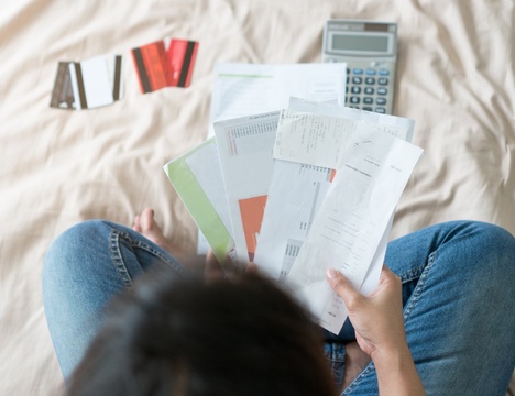 Pay off loan or credit card