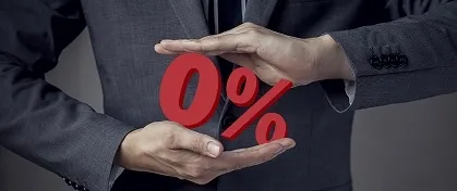 What does 0% APR representative mean?
