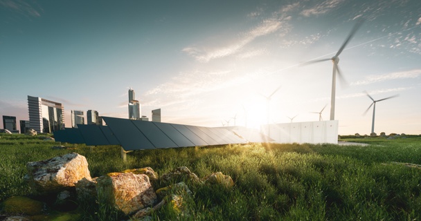 wind solar farm