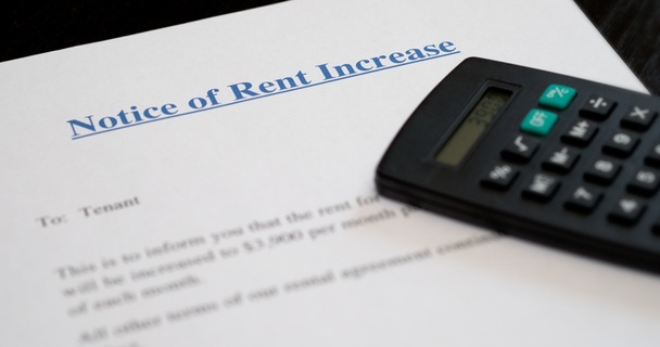 Letter of notice for rent increase
