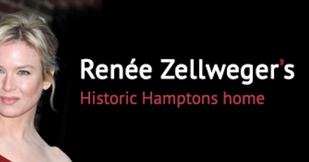 Renée Zellweger’s historic Hamptons home