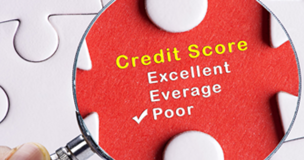 What does adverse credit history mean?