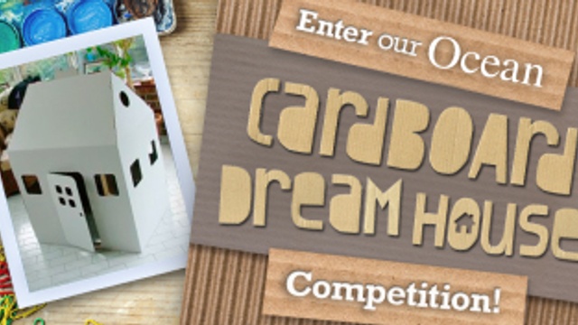 Could your child win our Cardboard Dream house competition?