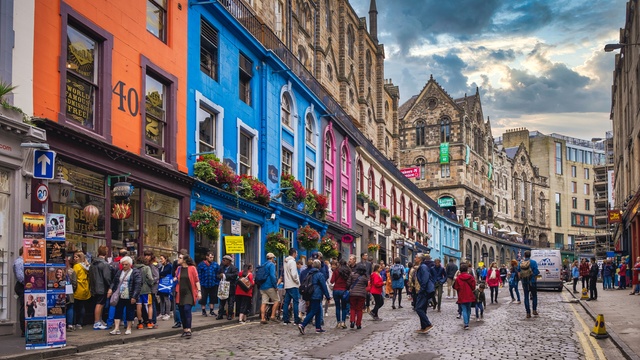 Edinburgh high street