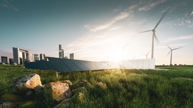 wind solar farm