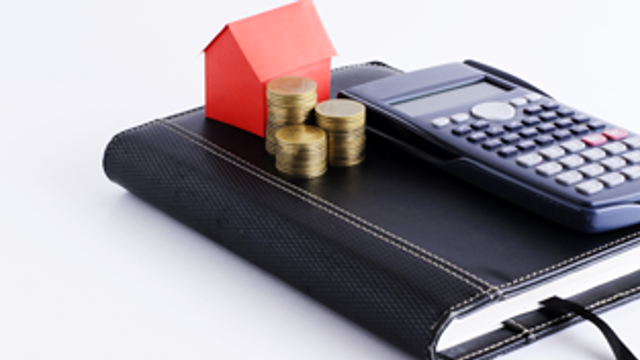 Book with calculator