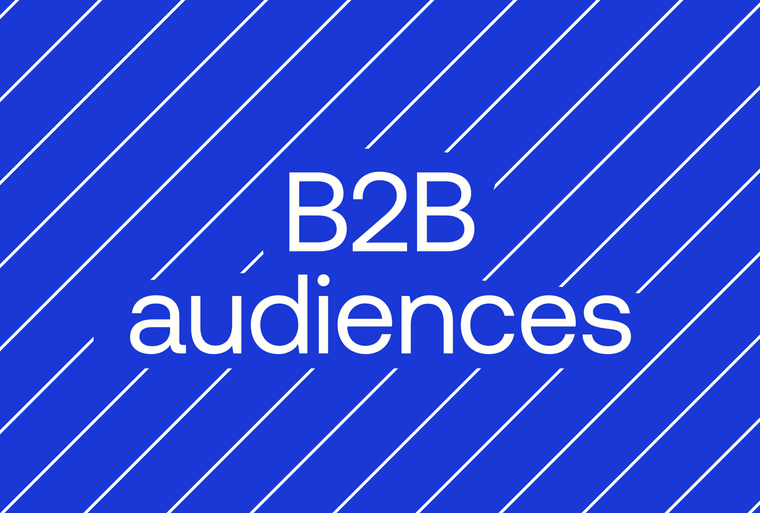 Qatalog B2B audiences