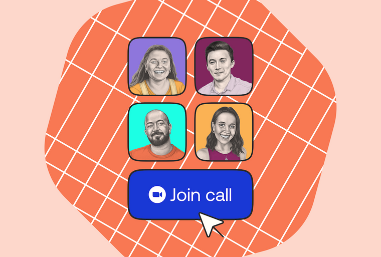 Join a call — Qatalog illustration