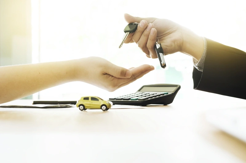 Car key handover