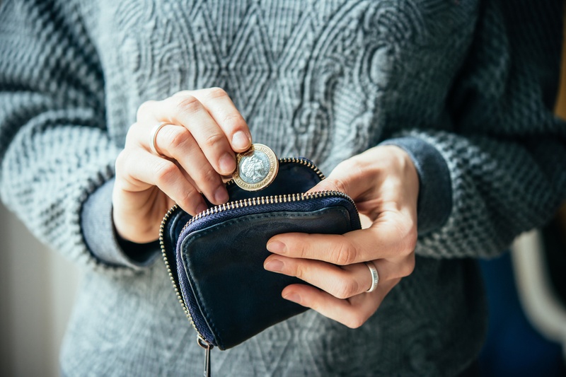 money in purse