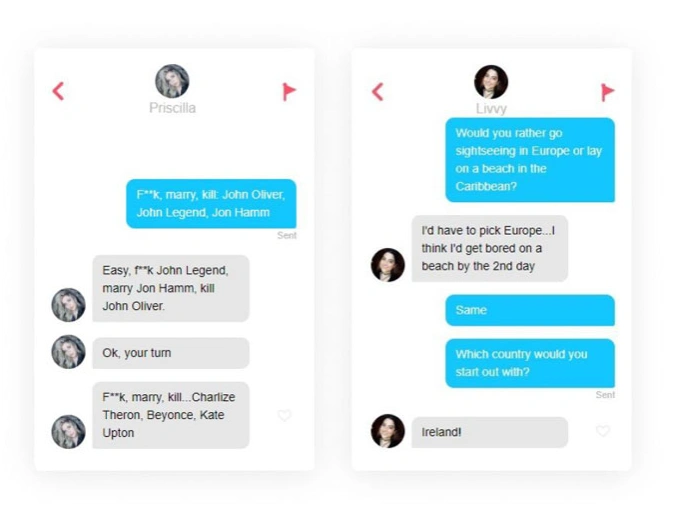 how to send a first message on tinder