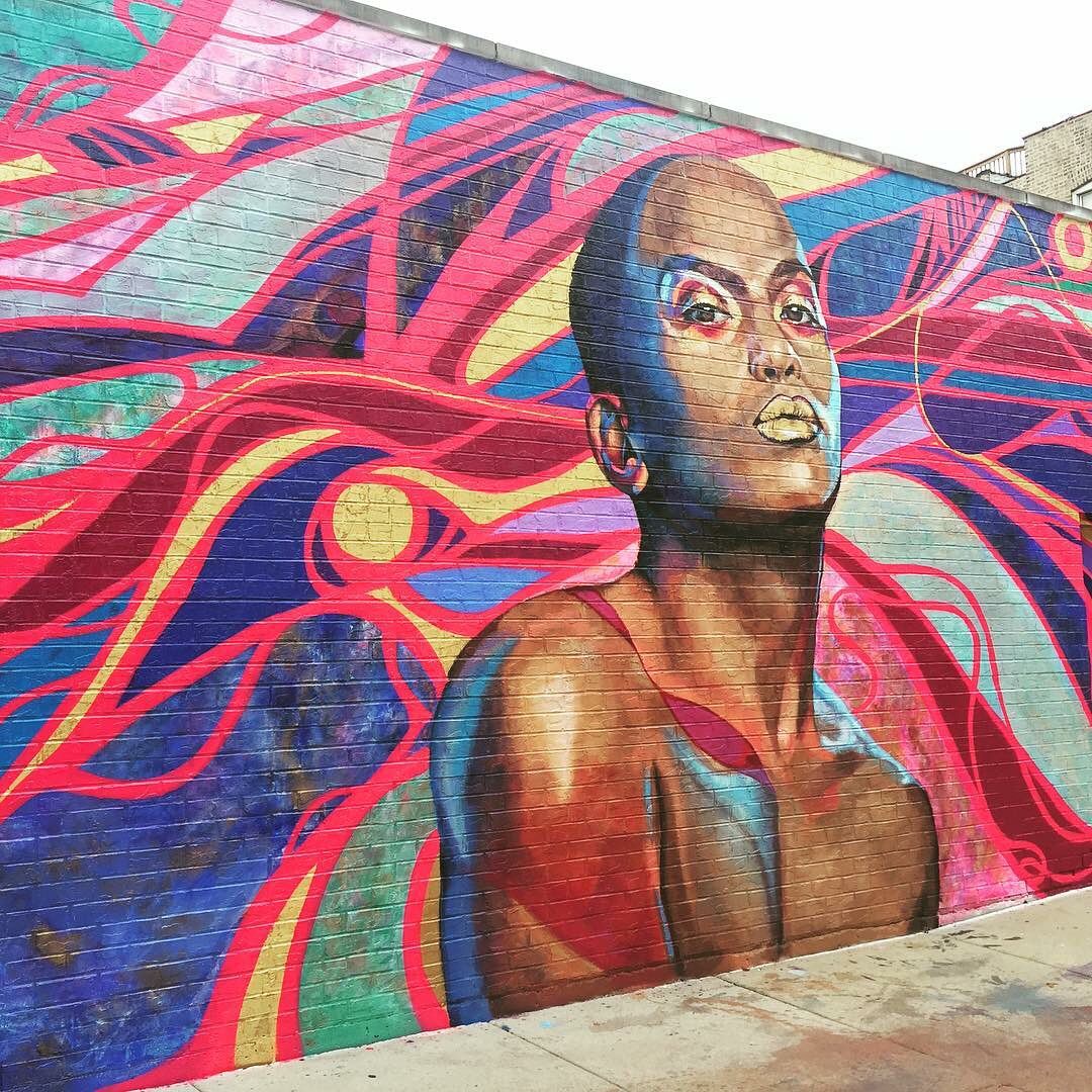 mural of queer artist