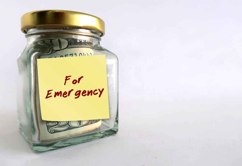 getting financial stress relief with an emergency fund