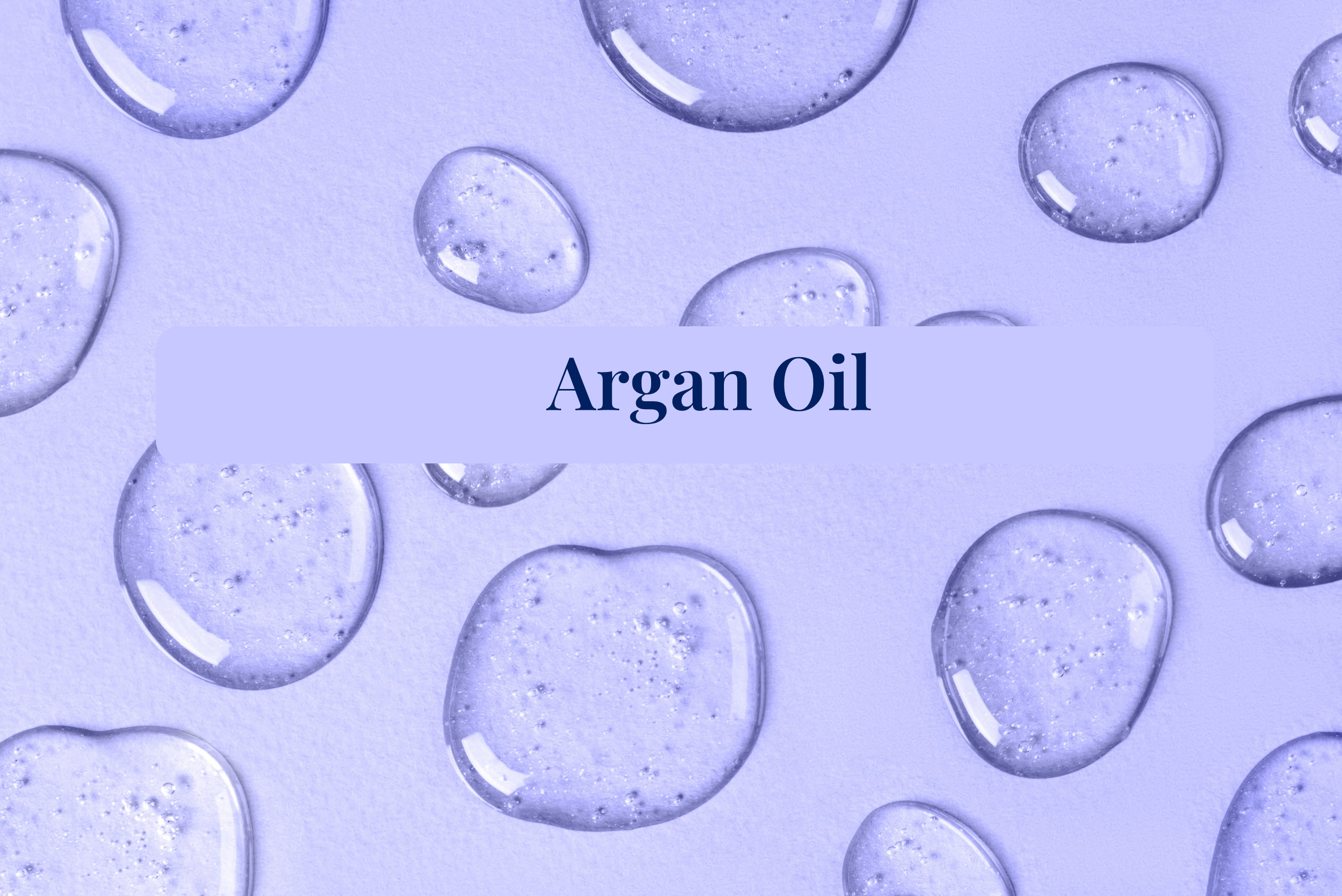 drops of oil argan oil