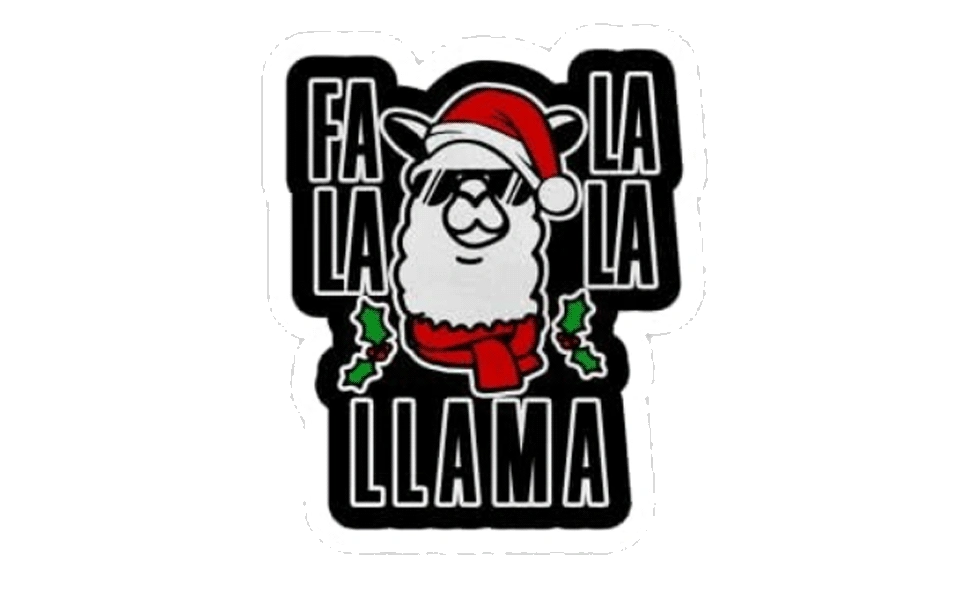 Falalallama-christmas-sticker.webp