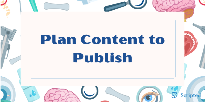 Step 4: Plan Content to Publish