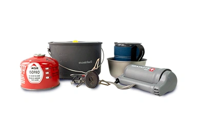 cooking system for backpacking