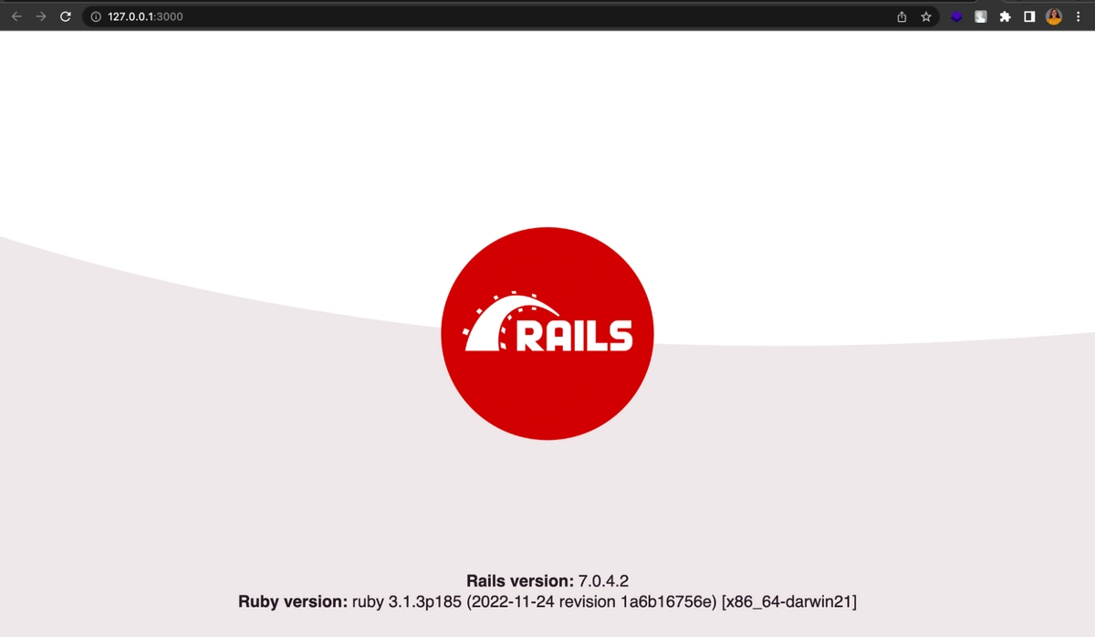 Launched Rails App