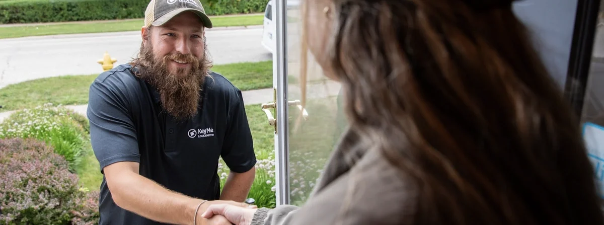 Locksmith Shaking Hands