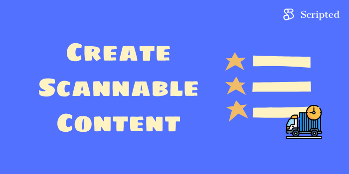 Create Scannable Content