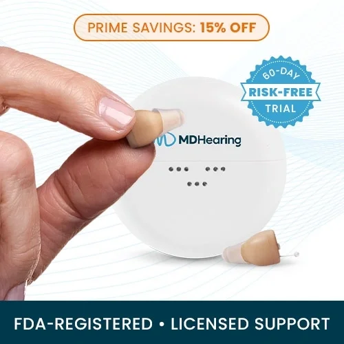 Primary MDHearing NEO: Discreet High-Quality Hearing Aids Image