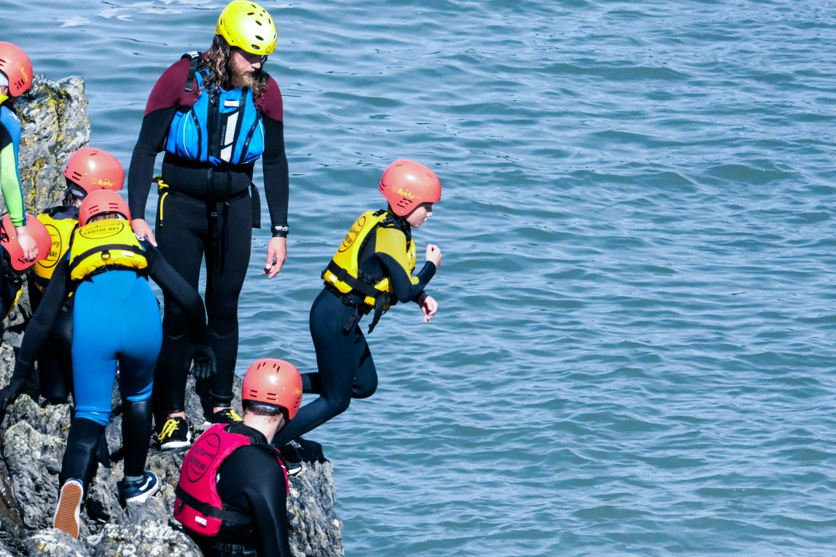 What is coasteering?