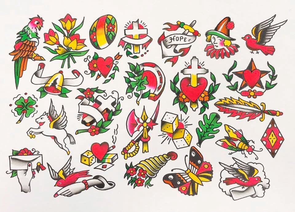 flash tattoo designs