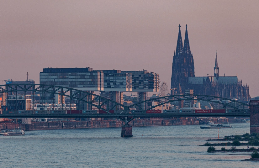 Skyline of a city