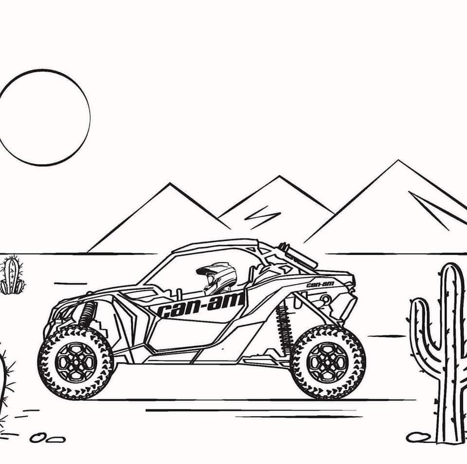 ️Side By Side Atv Coloring Pages Free Download| Gambr.co