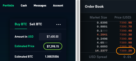 cost for coinbase pro
