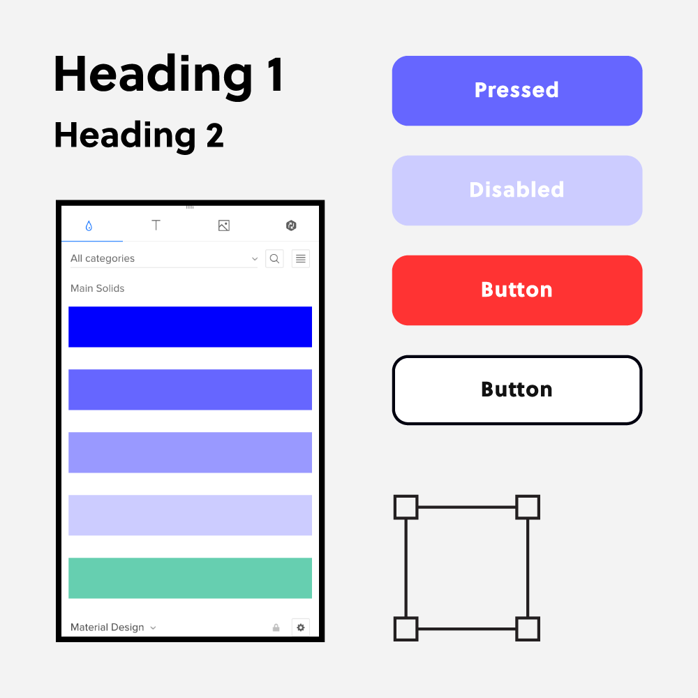 Leverage design systems.