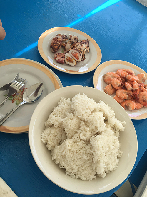 food in coron