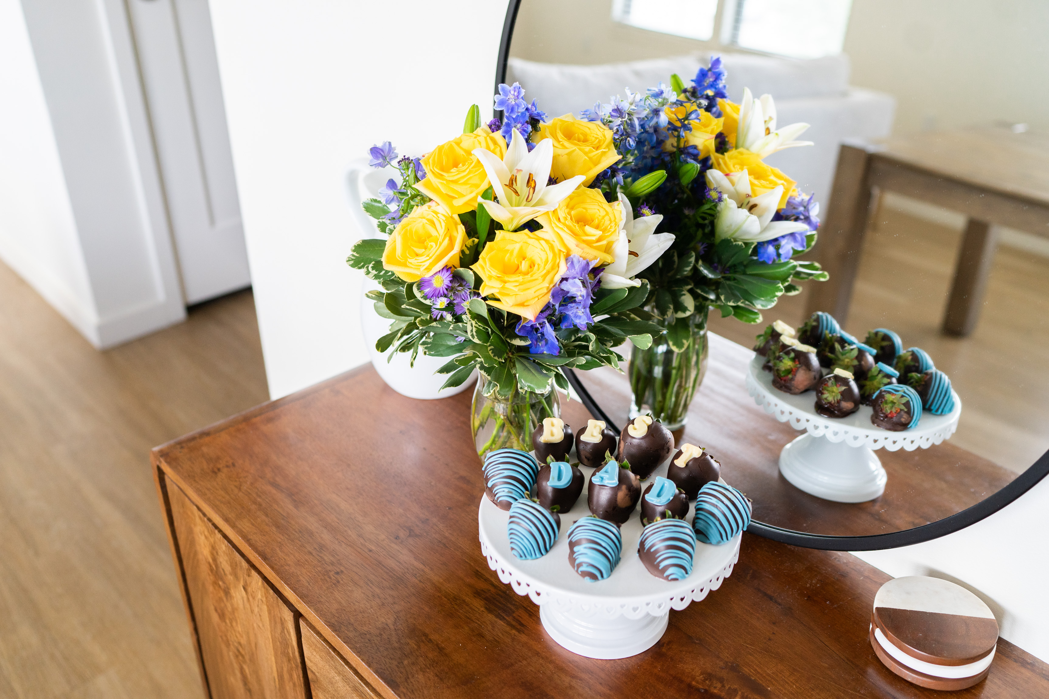 Chocolate Covered Strawberries for Dad