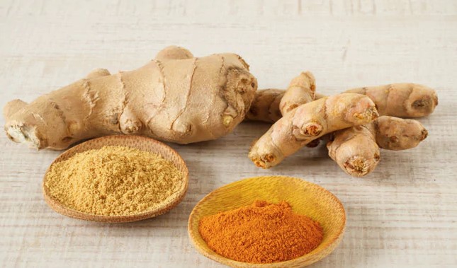 ginger and tumeric