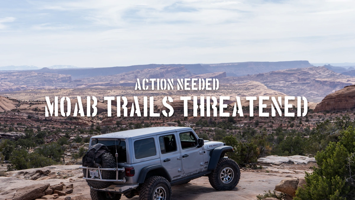 MOAB Trails are in Danger of Closure Blog Photo