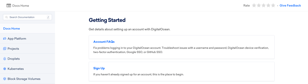 Deploying Digital Ocean static website hosting