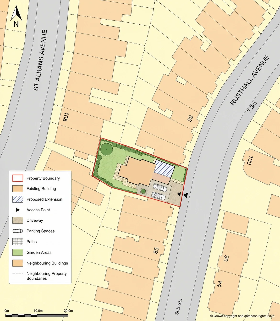 Site layout plan sample