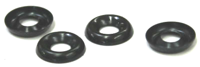 Black Countersunk Finishing Washers