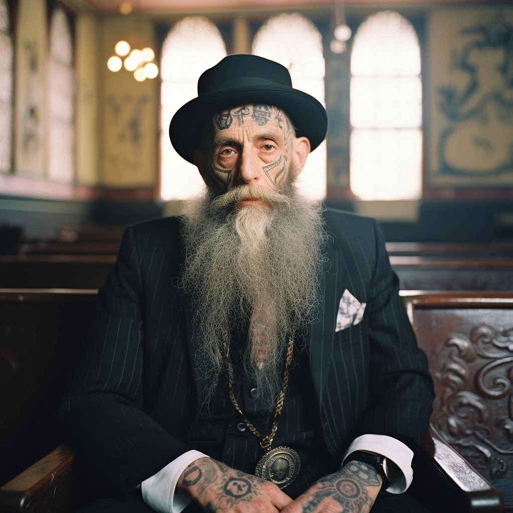 tattooed rabbi