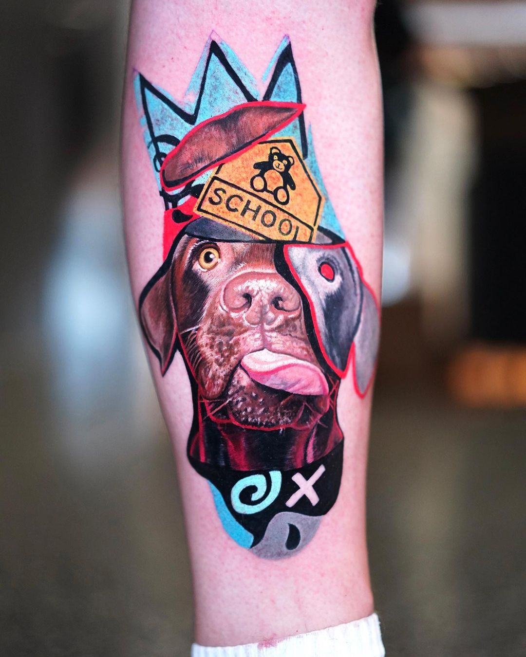 art fusion tattoo by dave paulo