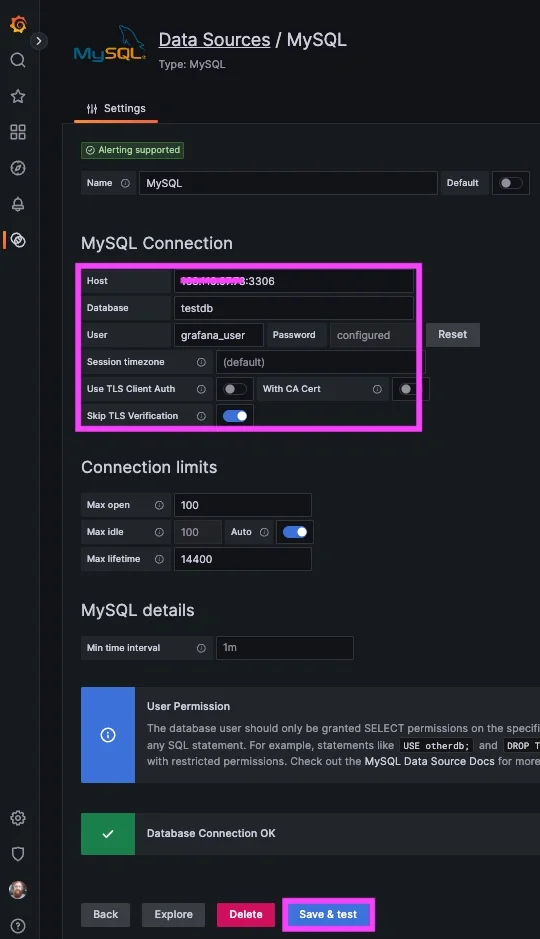How to Connect Your MySQL Instance to a Grafana Datasource - 1