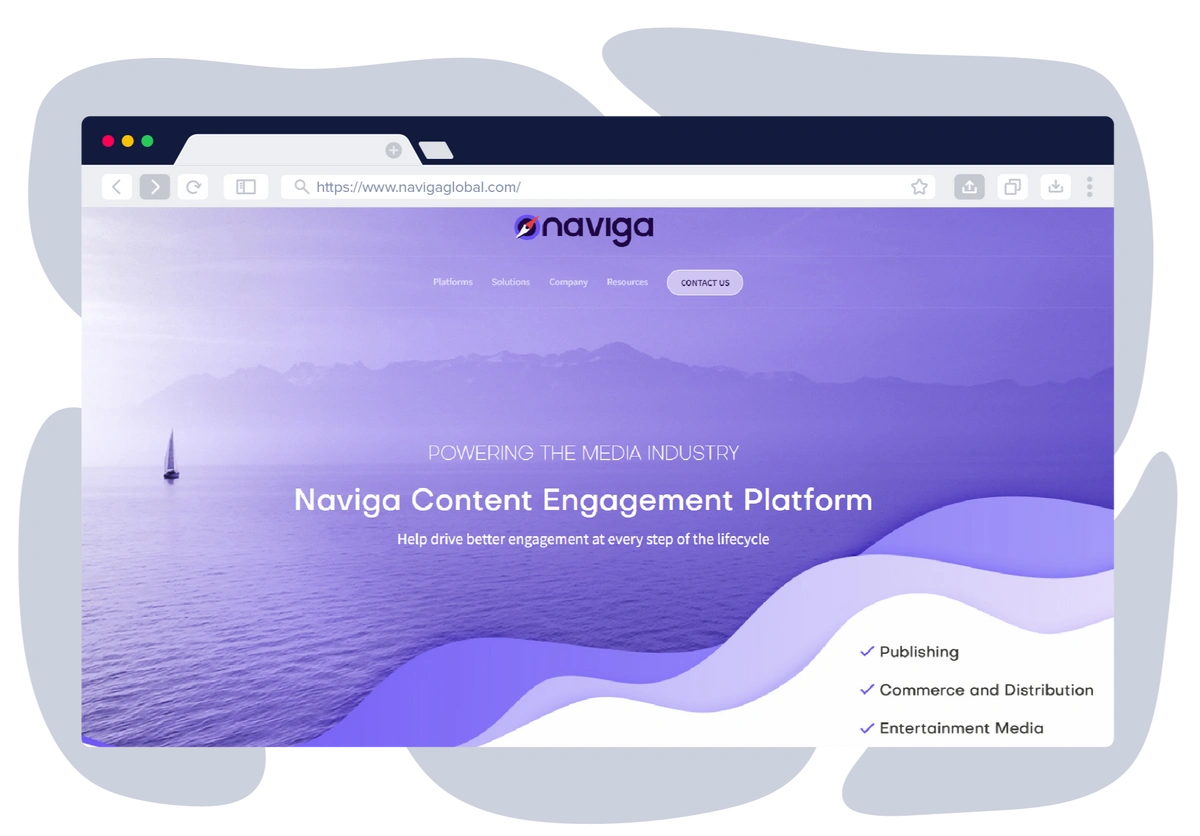 Naviga Homepage