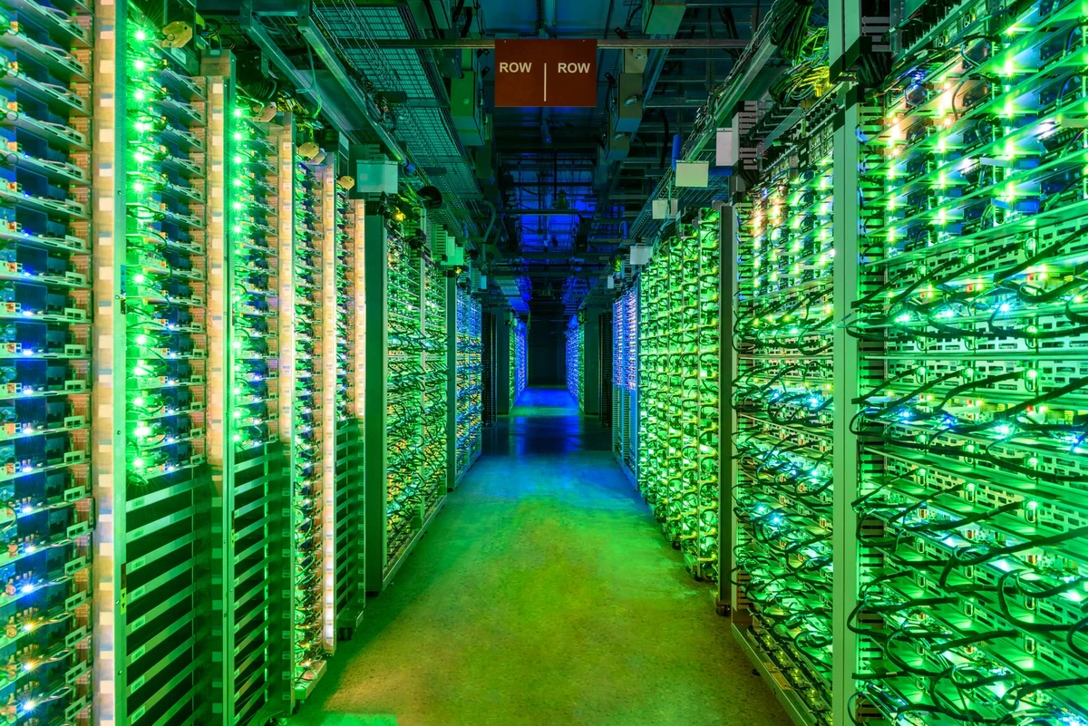 Google data center