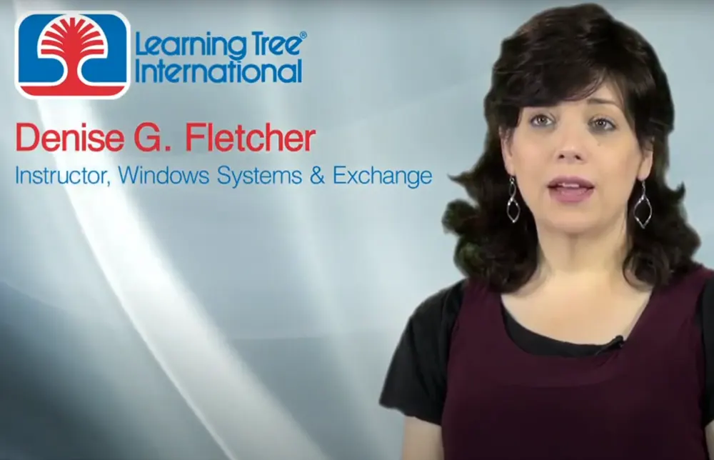 Meet Windows Systems & Exchange Instructor Denise G. Fletcher