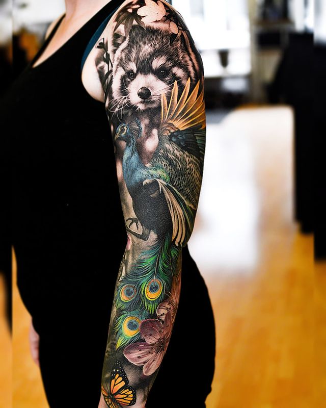 My Full Sleeve Tattoo After 2 Years! 