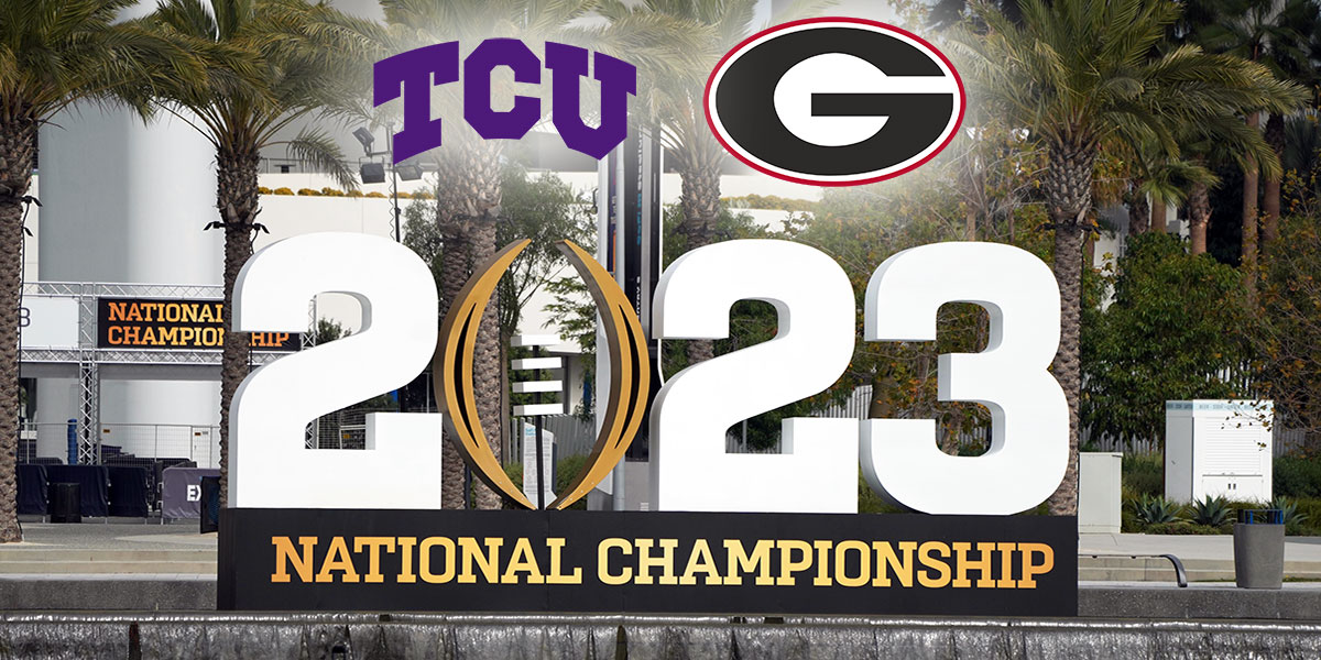 2023 National Championship Game Preview TCU vs.