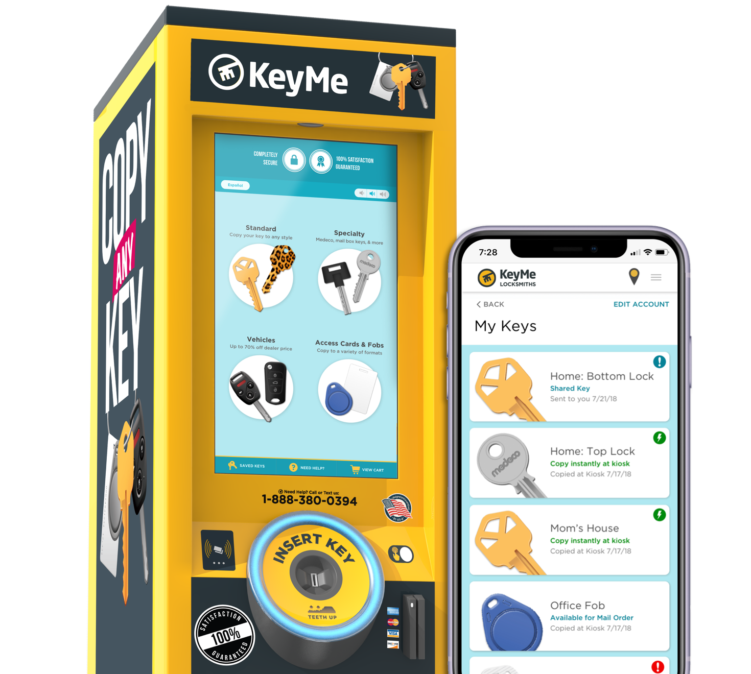 Key Copy Kiosks, Key Duplication