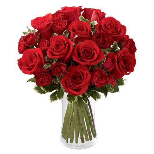 Red roses bouquet with times that you shouldnt send flowers answer