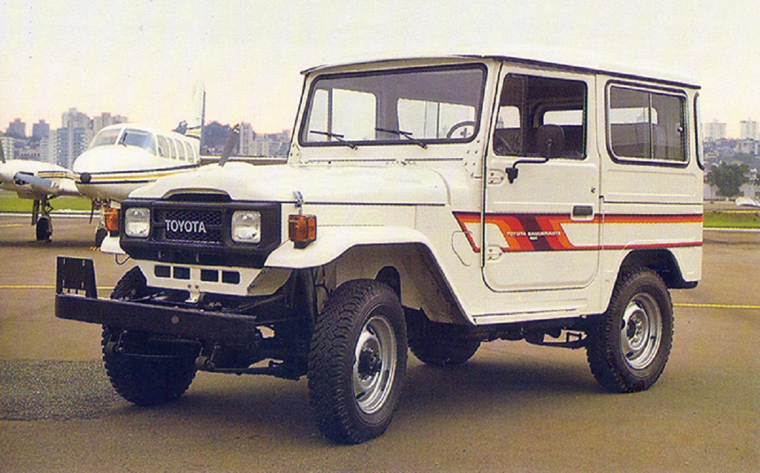 Toyota Bandeirante: jipe clássico do Brasil (Foto: Toyota)