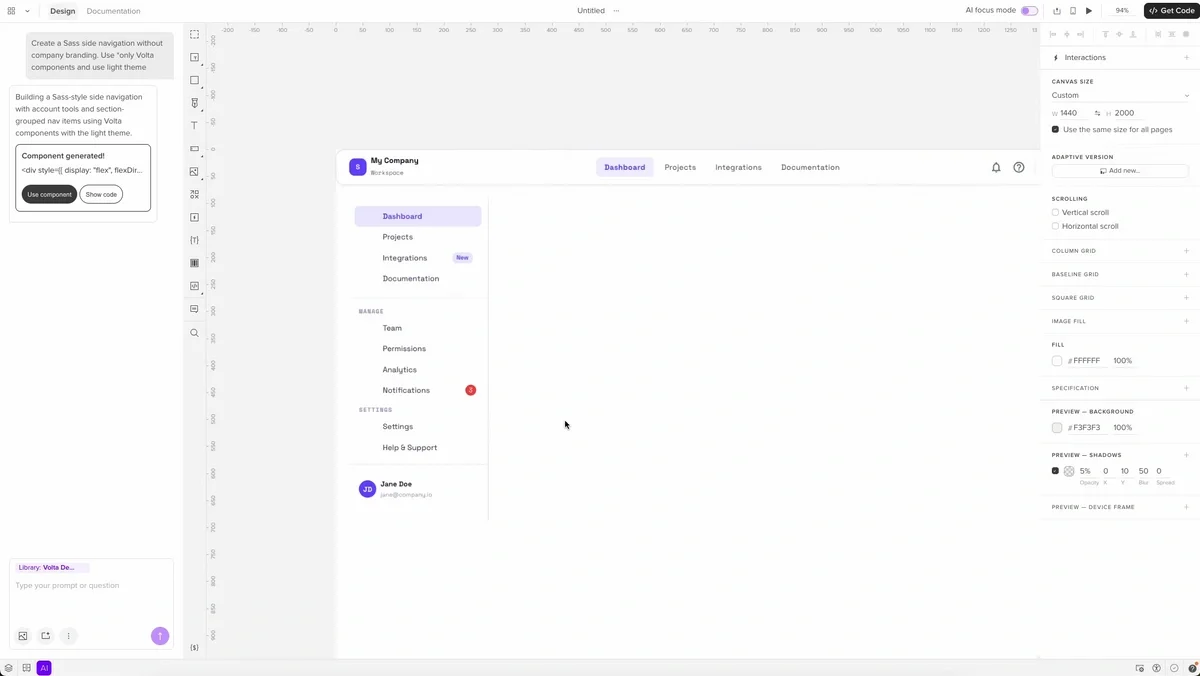 Forge Designing With Your Components